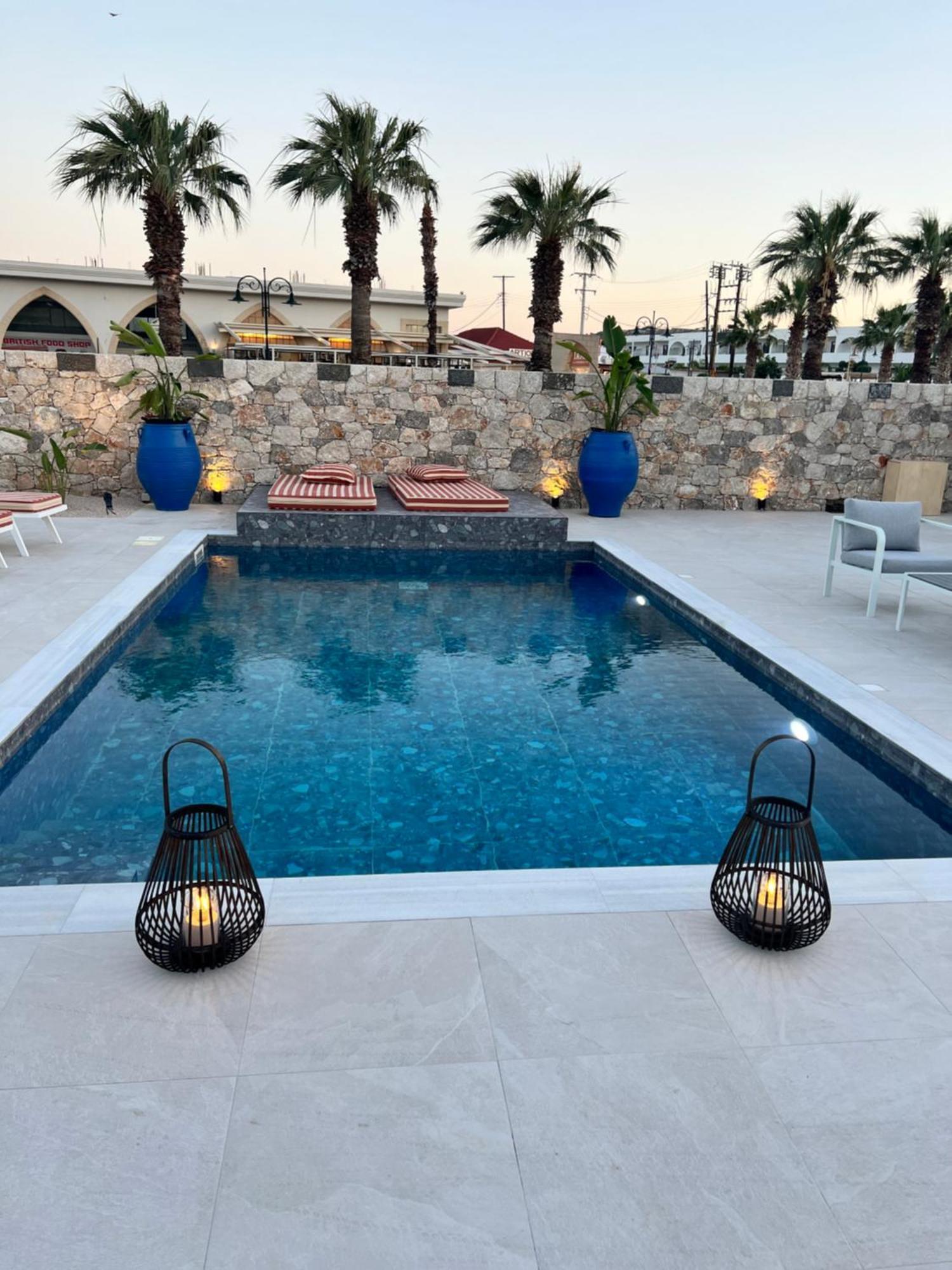 Cora May Central Villa With Private Pool 200M To The Beach Faliraki Eksteriør billede